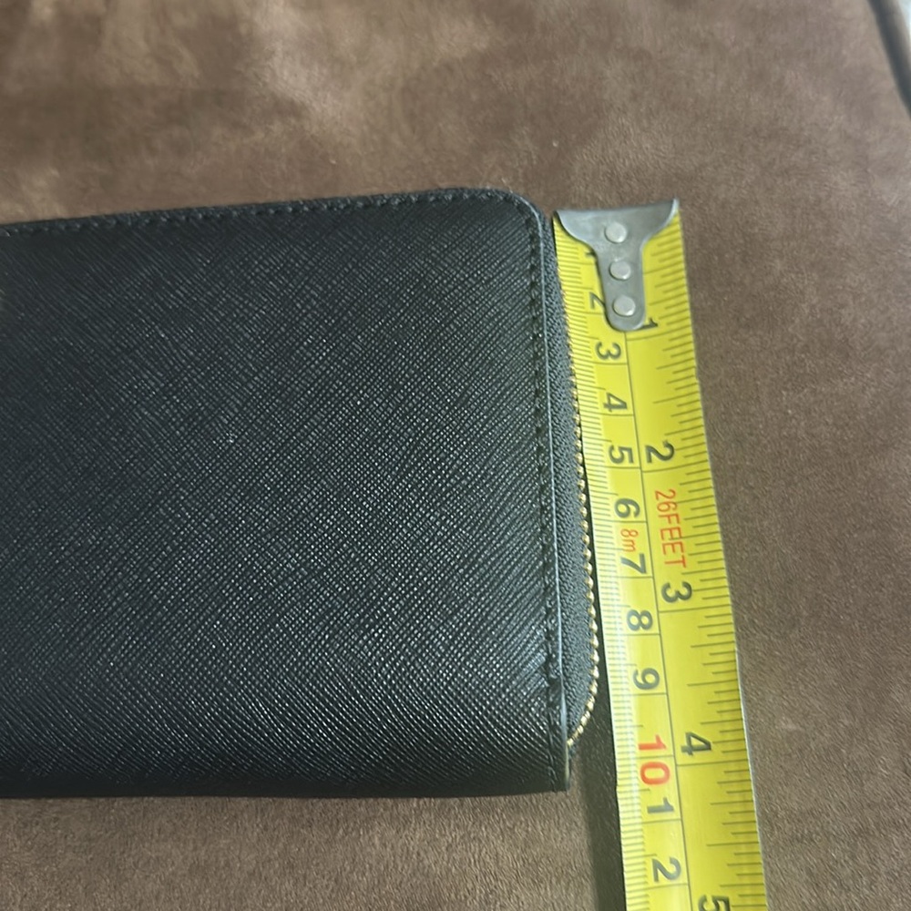Tory Burch Black Zip Wallet - Picture 8 of 8